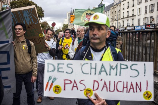 Un mégacomplexe, une gare, une ZAD, un triangle